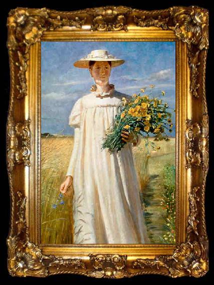 framed  Michael Ancher Anna Ancher, ta009-2